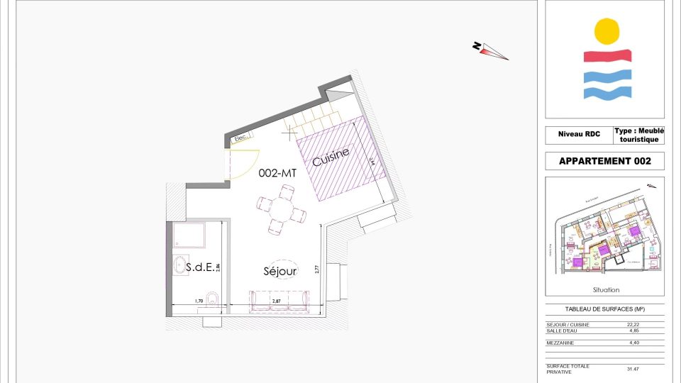 Vente Appartement 1 pièces Nice – Riquier