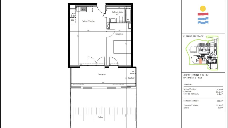 Vente Appartement 2 pièces Nice