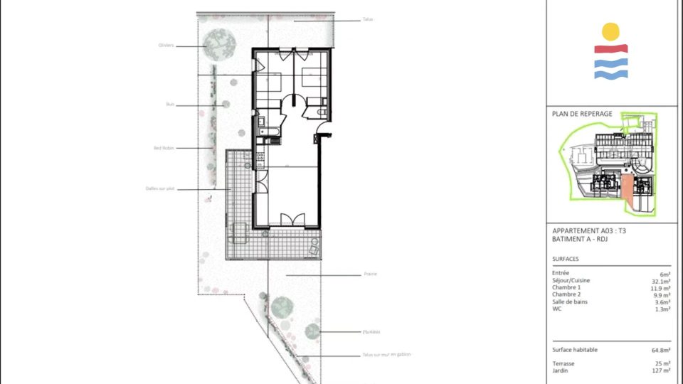 Vente Appartement 3 pièces Nice