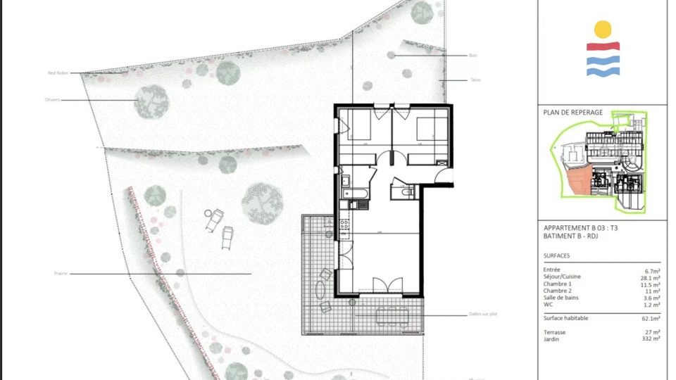Vente Appartement 3 pièces Nice