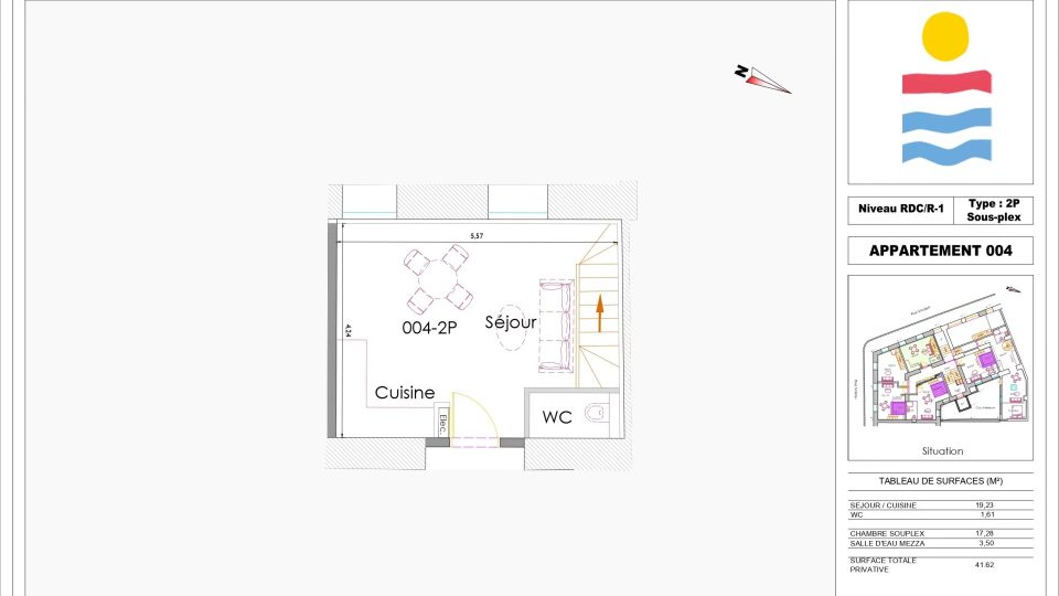 Vente Appartement 2 pièces Nice – Riquier