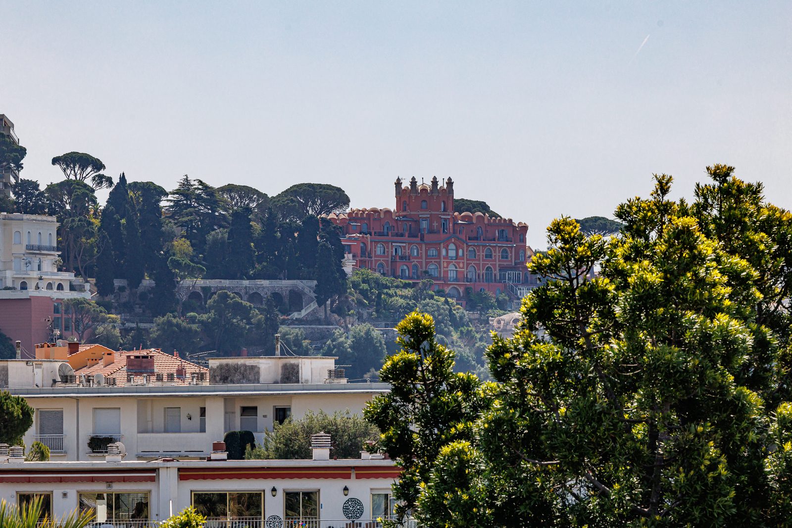The Château de l’Anglais on the slopes of Mont Boron in Nice